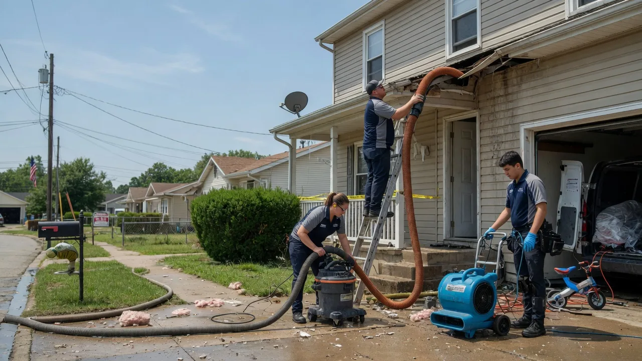 Water Damage Restoration in Basehor, KS near me